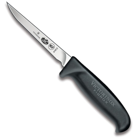Swiss Army Brands Victorinox 41812 Kitchen Fibrox Pro Black Poultry - Small Handle, 40.5In Boning Blade VIC-5.5903.11